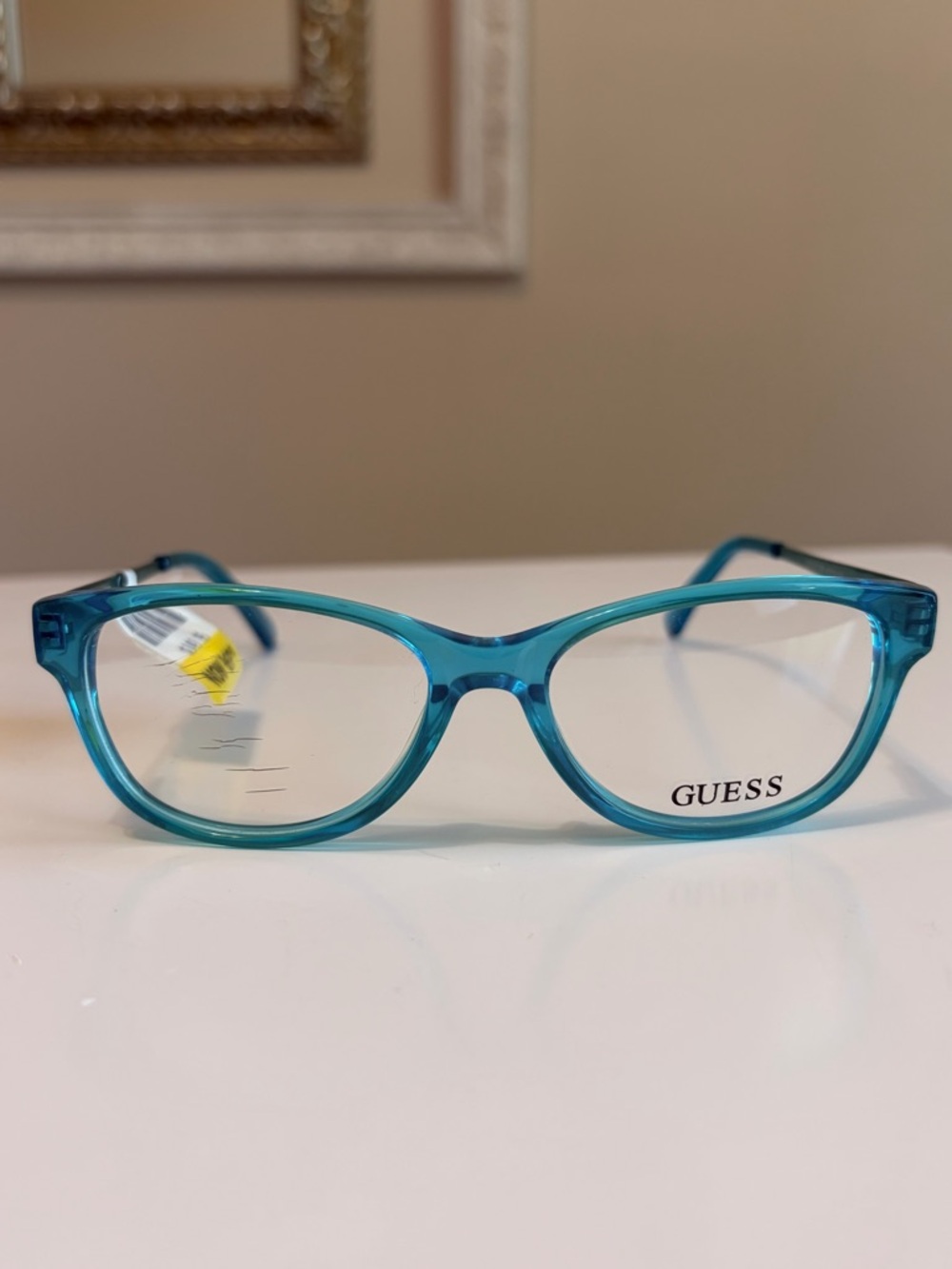 Guess Brand Blue Kids Plastic Eyeglass Frames, GU‎ 9135 -4815 Blue, By Marcolin